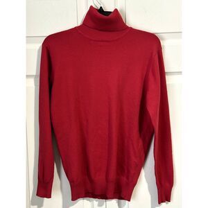 Red turtle neck - Joseph Michael - size Small